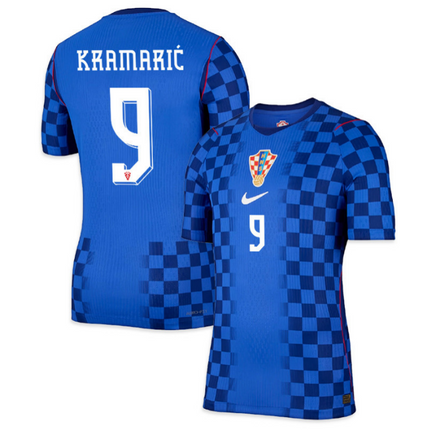 Andrej Kramaric Croatia National Team 2026 World Cup Away Jersey - Blue