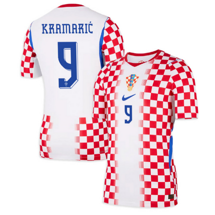 Andrej Kramaric Croatia National Team 2026 World Cup Home Jersey - Red