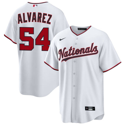 Andrew Alvarez Washington Nationals 2026 Home Jersey - White