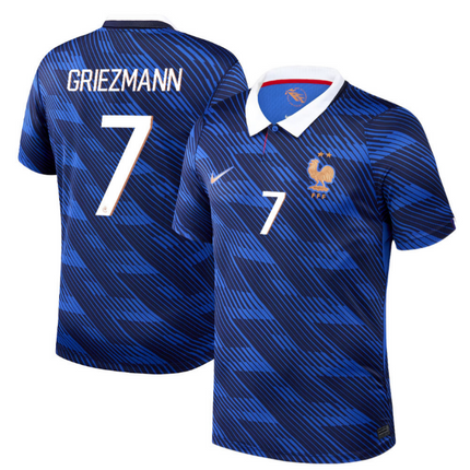Antoine Griezmann France National Team 2026 World Cup Home Jersey - Blue