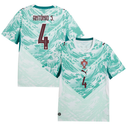 Antonio Silva Portugal National Team 2026 World Cup Away Jersey - White