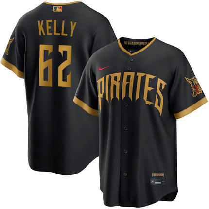 Antwone Kelly Pittsburgh Pirates 2026 City Connect Stadium Jersey - Black