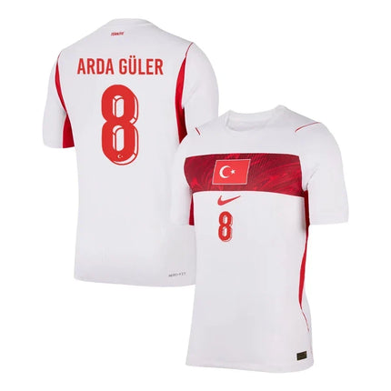 Arda Guler Turkey National Team 2026 World Cup Away Jersey - White
