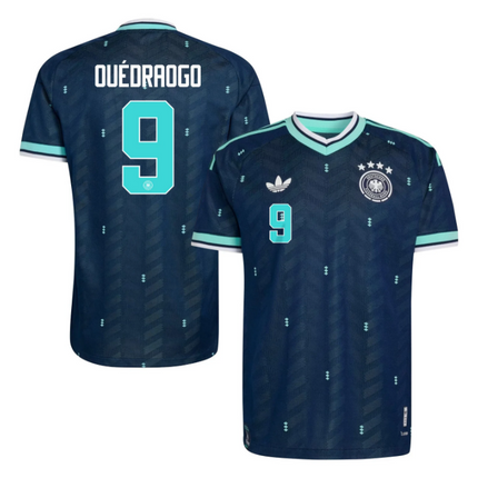 Assan Ouedraogo Germany National Team World Cup 2026 World Cup Away Jersey - Navy