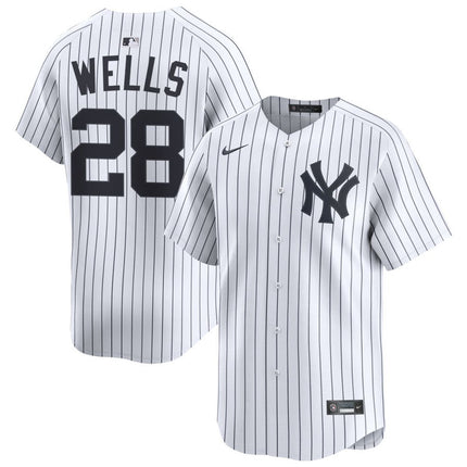 Austin Wells New York Yankees 2026 Home Limited Jersey - White