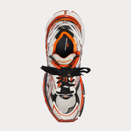 Men's Balenciaga - Runner Year Of The Tiger Mesh & Nylon White