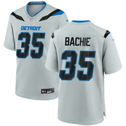 Joe Bachie Detroit Lions 2026 Rivalries Collection Game Jersey - Silver