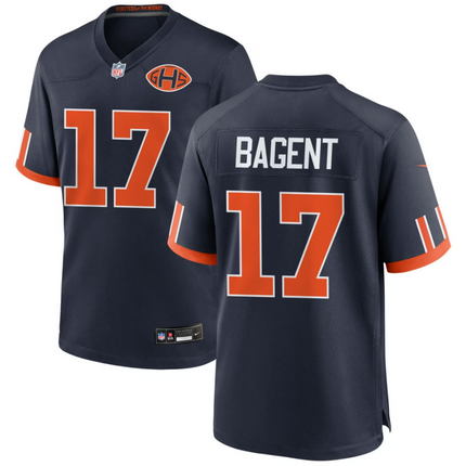 Tyson Bagent Chicago Bears 2026 Rivalries Collection Game Jersey - Navy