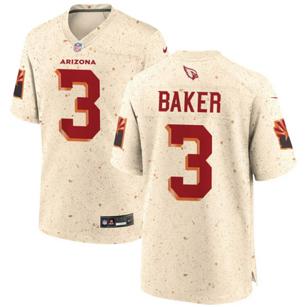Budda Baker Arizona Cardinals 2026 Rivalries Collection Game Jersey - Natural