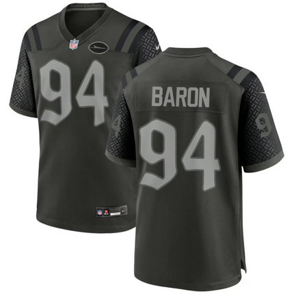 Tyler Baron New York Jets 2026 Rivalries Collection Game Jersey - Green
