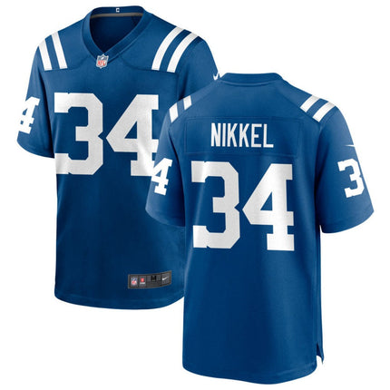 Ben Nikkel Indianapolis Colts 2026 Game Jersey - Royal