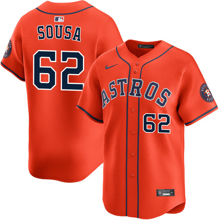 Bennett Sousa Houston Astros 2026 Alternate Limited Jersey - Orange