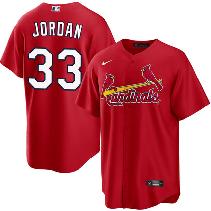 Blaze Jordan St. Louis Cardinals 2026 Alternate Jersey - Red