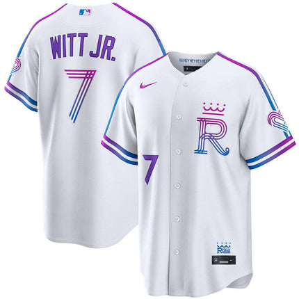 Bobby Witt Kansas City Royals 2026 City Connect Jersey - White