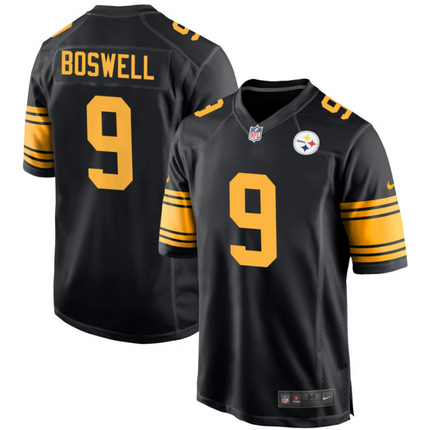 Chris Boswell Pittsburgh Steelers 2026 Alternate Game Jersey - Black