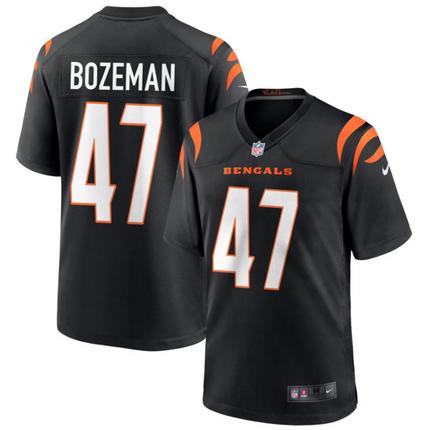Swayze Bozeman Cincinnati Bengals 2026 Game Jersey - Black