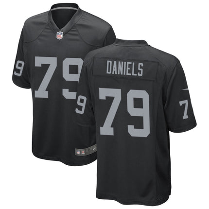 Braeden Daniels Las Vegas Raiders 2026 Game Jersey - Black