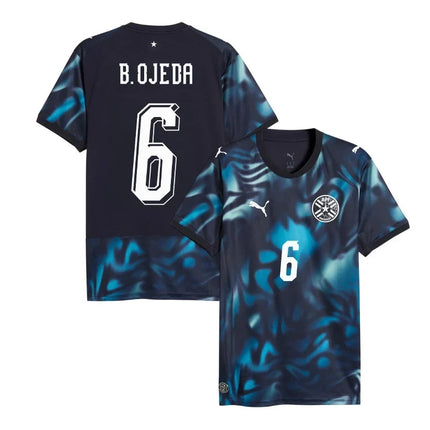 Braian Ojeda Paraguay National Team 2026 World Cup Away Jersey - Navy
