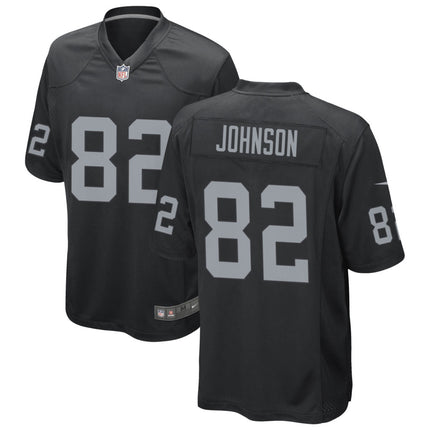 Brandon Johnson Las Vegas Raiders 2026 Game Jersey - Black