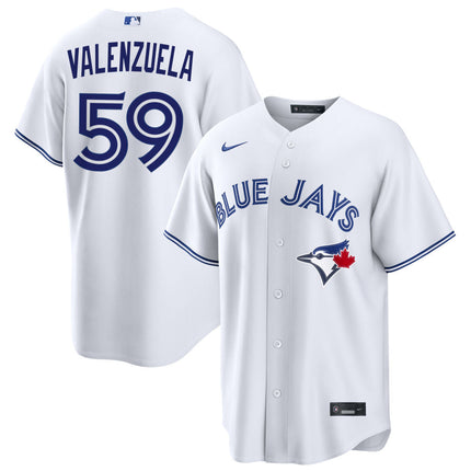 Brandon Valenzuela Toronto Blue Jays 2026 Home Jersey - White