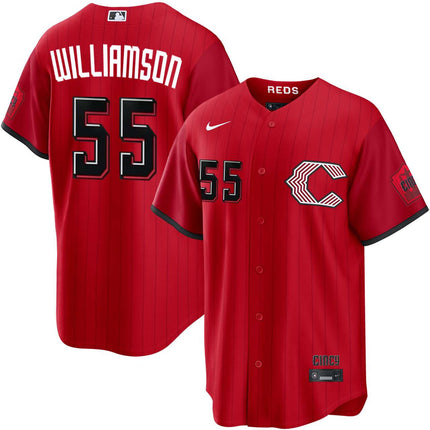 Brandon Williamson Cincinnati Reds 2026 City Connect Limited Jersey - Red