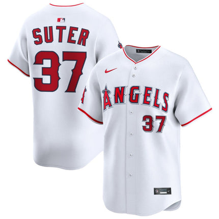 Brent Suter Los Angeles Angels 2026 Home Limited Jersey - White