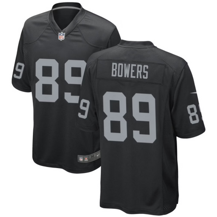 Brock Bowers Las Vegas Raiders 2026 Game Jersey - Black