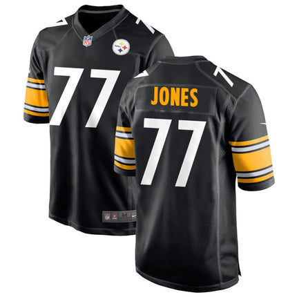 Broderick Jones Pittsburgh Steelers 2026 Game Jersey - Black