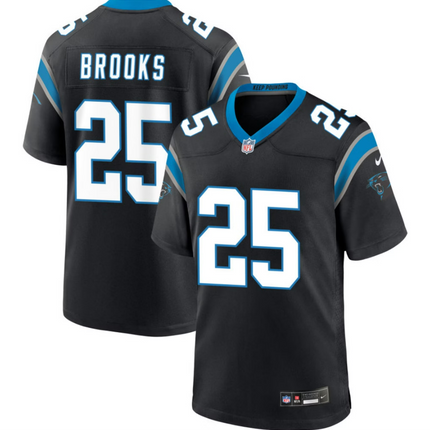Jonathon Brooks Carolina Panthers 2026 Game Jersey - Black