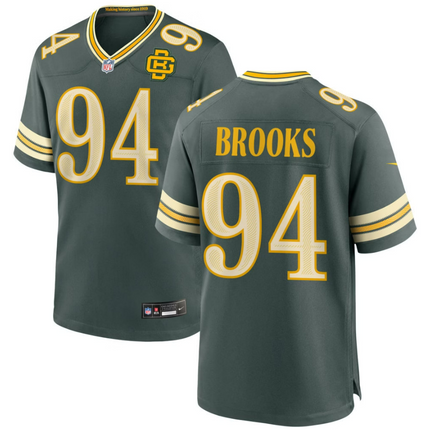 Karl Brooks Green Bay Packers 2026 Rivalries Collection Game Jersey - Green