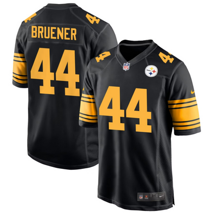 Carson Bruener Pittsburgh Steelers 2026 Alternate Game Jersey - Black
