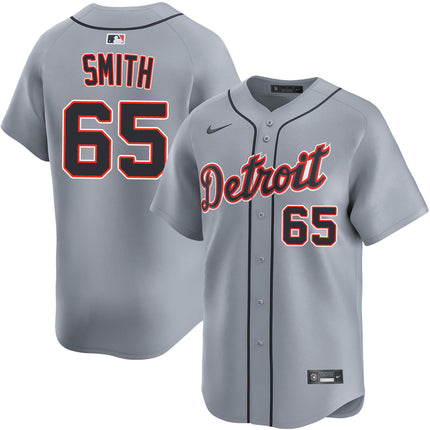 Burch Smith Detroit Tigers 2026 Road Limited Jersey - Grey