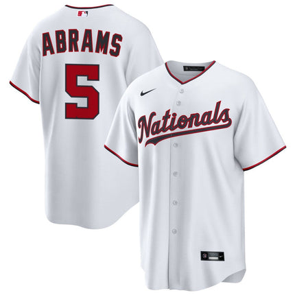 CJ Abrams Washington Nationals 2026 Home Jersey - White