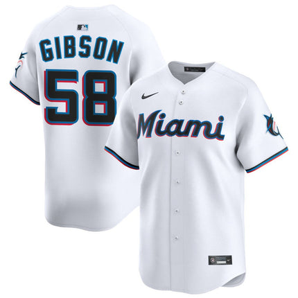 Cade Gibson Miami Marlins 2026 Home Limited Jersey - White