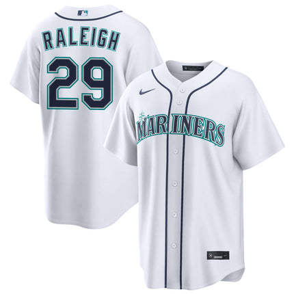 Cal Raleigh Seattle Mariners 2026 Home Jersey - White