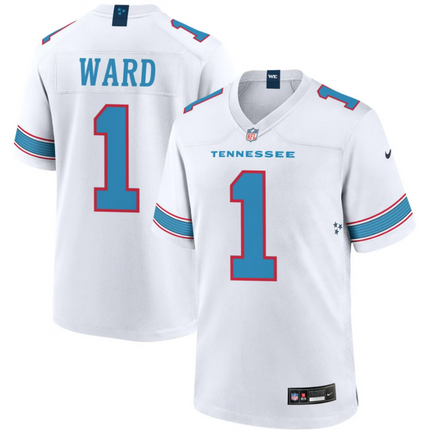 Cameron Ward Tennessee Titans 2026 Game Jersey - White