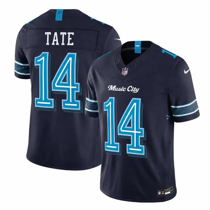 Carnell Tate Tennessee Titans 2026 “Rivalries” Limited Stitched Jersey - Navy