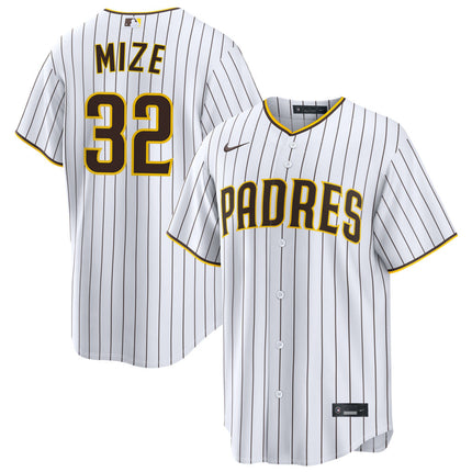 Casey Mize San Diego Padres 2026 Home Jersey - White