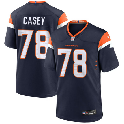Kage Casey Denver Broncos 2026 Alternate Mile High Collection Game Jersey - Navy
