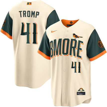 Chadwick Tromp Baltimore Orioles 2026 City Connect Jersey - Cream