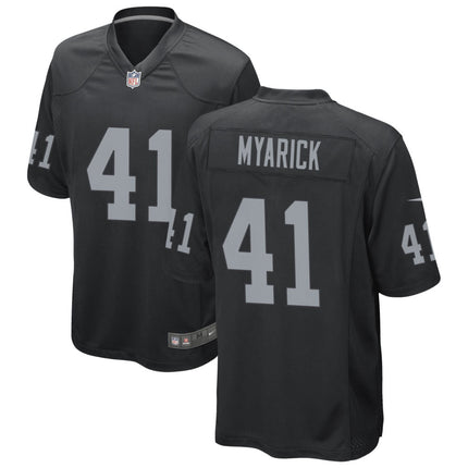 Chris Myarick Las Vegas Raiders 2026 Game Jersey - Black