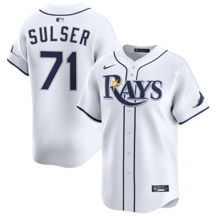 Cole Sulser Tampa Bay Rays 2026 Home Limited Jersey - White
