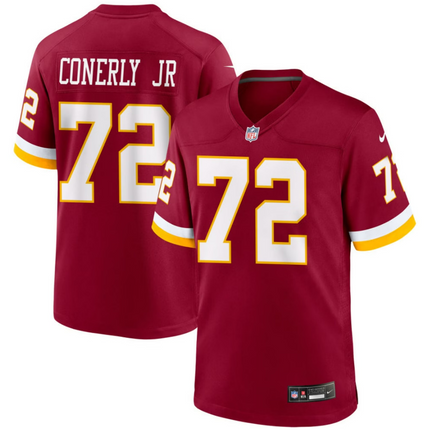 Josh Conerly Jr. Washington Commanders 2026 Game Jersey - Burgundy
