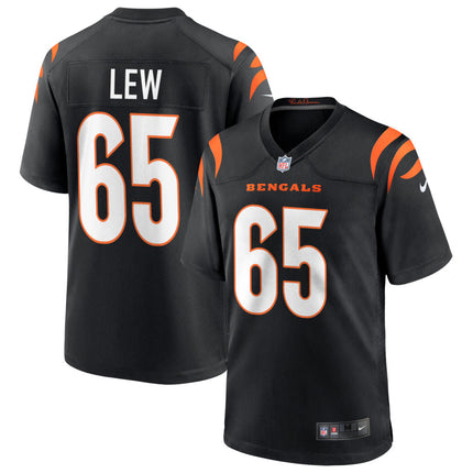Connor Lew Cincinnati Bengals 2026 Game Jersey - Black