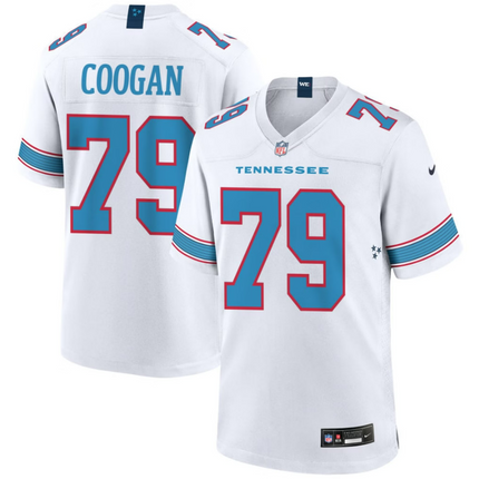 Pat Coogan Tennessee Titans 2026 Game Jersey - White