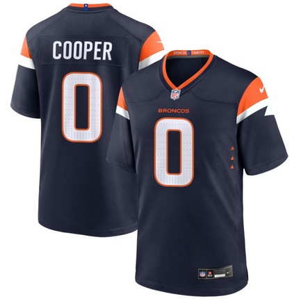 Jonathon Cooper Denver Broncos 2026 Alternate Mile High Collection Game Jersey - Navy