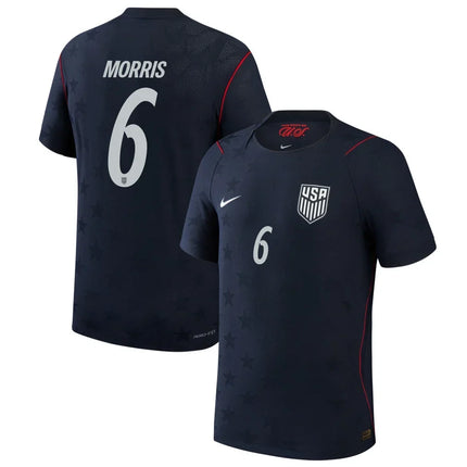 Cristian Roldan USMNT 2026 World Cup Away Match Jersey - Blue