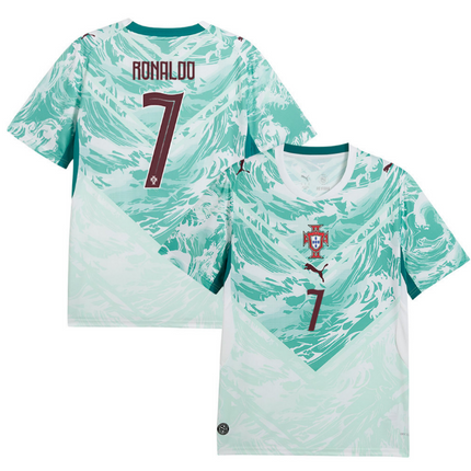 Cristiano Ronaldo Portugal National Team 2026 World Cup Away Jersey - White