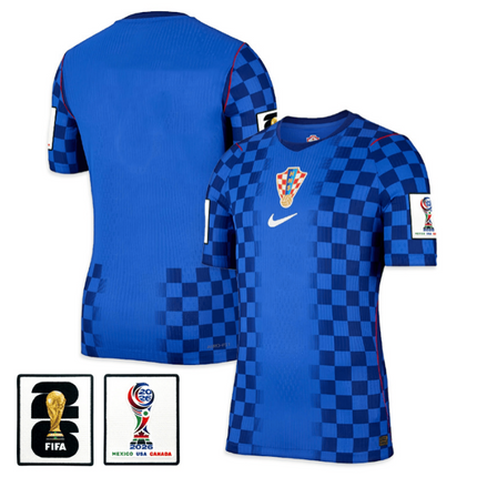 Croatia National Team 2026 x World Cup Patch Away Jersey - Blue