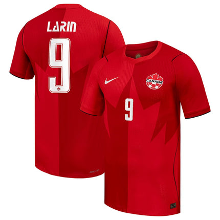 Cyle Larin Canada National Team 2026 World Cup Home Jersey - Red